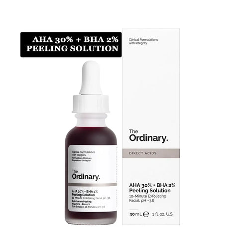 Niacinamide 10% Zinc 1% + Peeling Solution AHA 30% BHA 2%  Combo